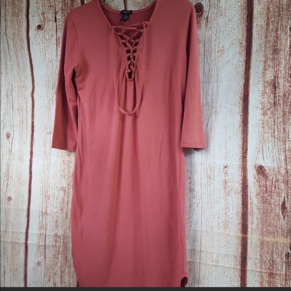 Woman's Rue 21 XL Pink Dress